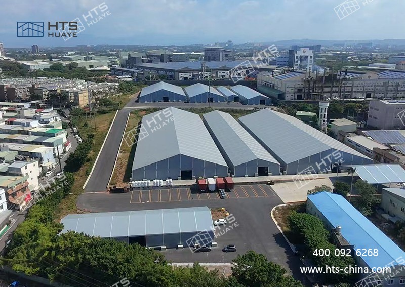 華燁海特斯近 2 萬㎡倉儲篷房圓滿搭建!9 座鋁合金篷房集群彰顯品質(zhì)實力 華燁海特斯近 2 萬㎡倉儲篷房圓滿搭建!9 座鋁合金篷房集群彰顯品質(zhì)實力